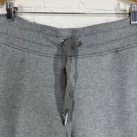 Athleta Joggers Women XL Gray Drawstring Stretch Pull On Activewear Leggings - Picture 3 of 12